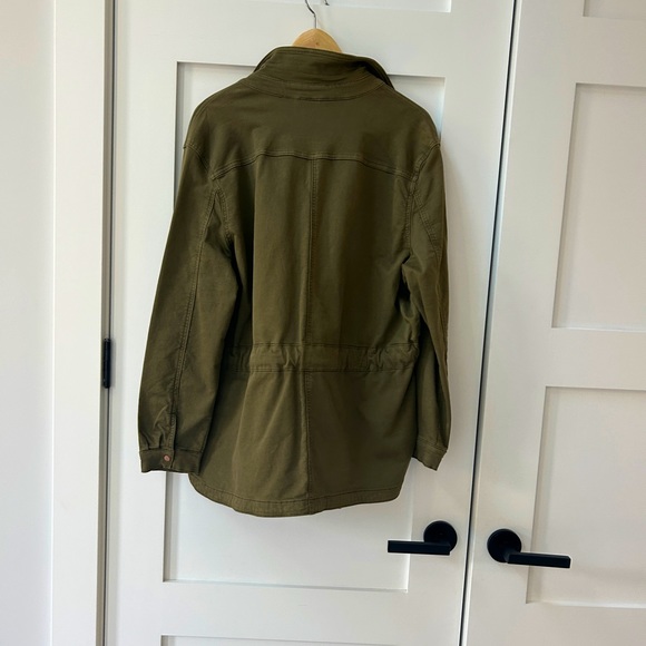 CREAM Khaki Green Utility Cargo Jacket - Picture 5 of 7